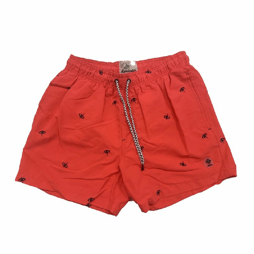 Alphaventure Costume da Bagno Uomo Alphaventure Karela Rosso