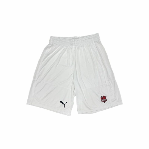 Puma Pantaloncini da Pallacanestro da Uomo Puma Baskonia Away Basket Bianco