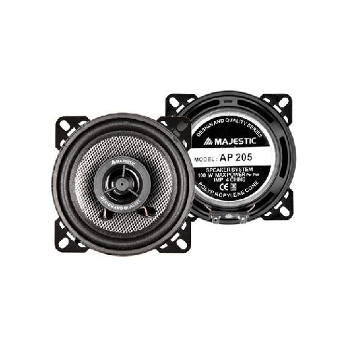 Majestic New Majestic AP-205 altoparlante auto Rotondo 2-vie 100 W 2 pz