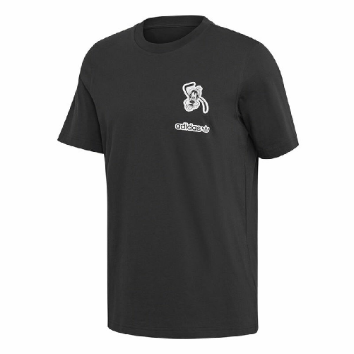 Adidas Maglia a Maniche Corte Uomo Adidas Goofy Nero