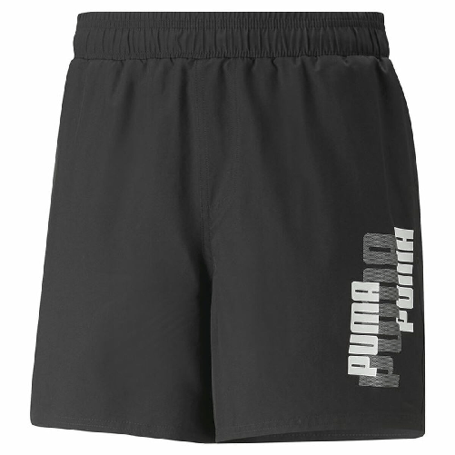 Puma Pantaloni Corti Sportivi da Uomo Puma Essentials+ Logo Power Nero