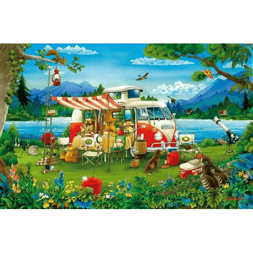 Educa Puzzle Educa Holidays in the countryside 1000 Pezzi