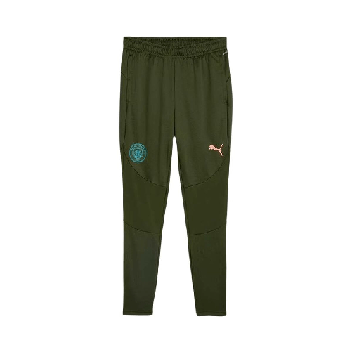 Pantalone di Tuta per Adulti Puma Manchester City Training Verde Oliva Unisex