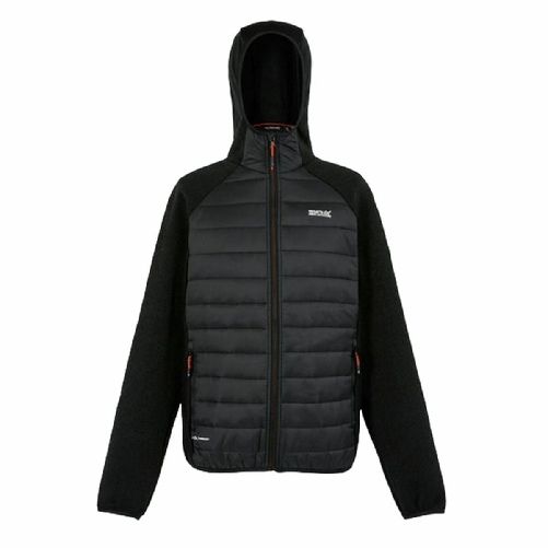 Giacca Sportiva da Uomo Regatta Newhill Hybrid Nero