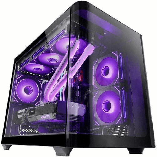 Mars Gaming Case computer desktop ATX Mars Gaming MCFUSIONM Nero