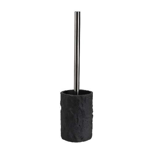 Versa Scopino per il Bagno Versa Nero Grigio Resina Roccia
