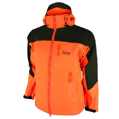 Fratelliditalia.org Giacca giubbino soft shell impermeabile con membrana e micropile arancio cinghiale uomo caccia Colore Arancio,Taglia XL