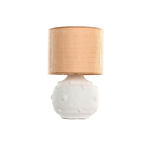 Home ESPRIT Lampada da tavolo Home ESPRIT Bianco Marrone 50 W 220 V