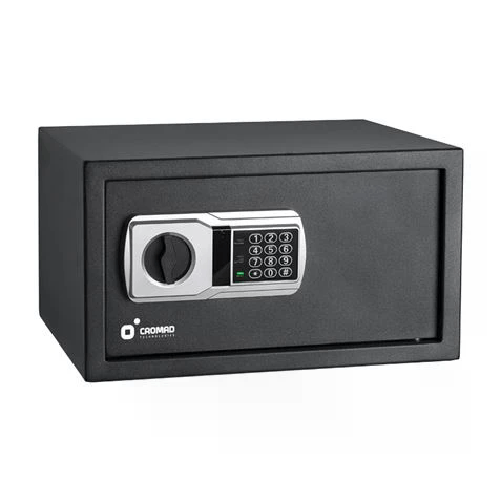Cromad Cassaforte elettronica Cromad - Alta sicurezza - Da 3 a 8 cifre - Cerniere nascoste