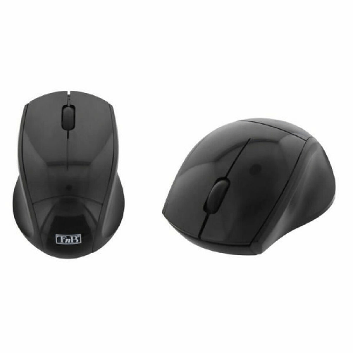 T'nB MM240B mouse Ufficio RF Wireless Ottico 1600 DPI T'NB Mouse T'NB MM240B Nero 1600 dpi (1 Unità)