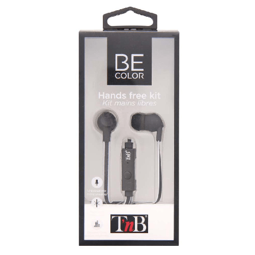 T'NB Auricolari T'NB BE COLOR Nero Bianco/Nero