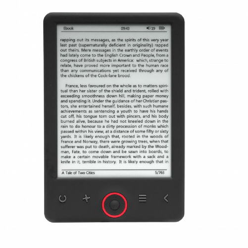 Denver Electronics eBook Denver Electronics 635L 4GB Nero 6"