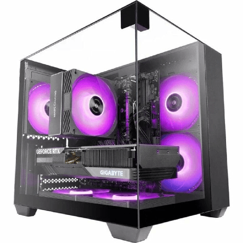 Mars Gaming Case computer desktop ATX Mars Gaming MCVISIONM Nero