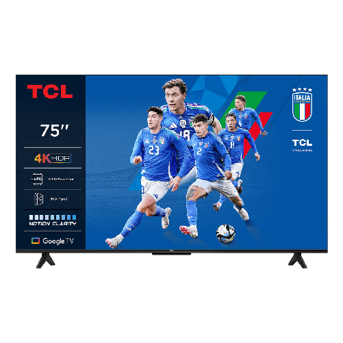 TCL P6K Serie Smart TV 4K Ultra HD 75" 75P6K, Dolby Audio, HDR10+, Google TV TCL Smart TV TCL 75P6K 75" 4K Ultra HD LED HDR