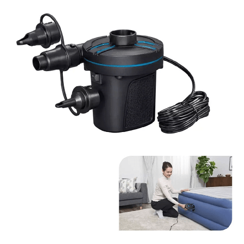 TrAdE Shop Traesio Pompa Di Gonfiaggio Elettrica Powertouch Corrente Continua Dc Caricatore 12v 680l/m 62257 -