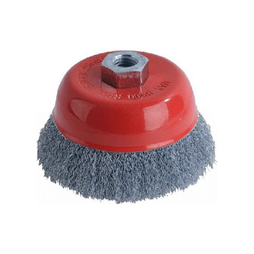 EXCEL Spazzola Tazza 100 ma14 Zincata Excel 09302