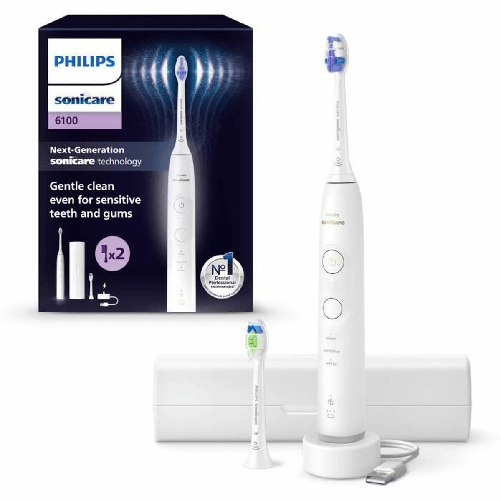 Philips Series 6500 HX7410/02 Spazzolino ricaricabile Philips Spazzolino da Denti Elettrico Philips