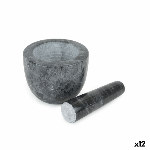 Quttin Mortaio da cucina Quttin Granito 10 x 10 x 8 cm (12 Unità)
