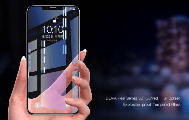 Devia Ultrathin Tempered Glass Screen Protector for iPhone XS Max (6.5-inch)