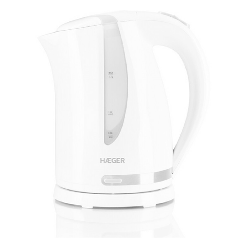 Haeger Bollitore Haeger EK-22W.022A Acciaio inossidabile Bianco 2200 W 1,7 L