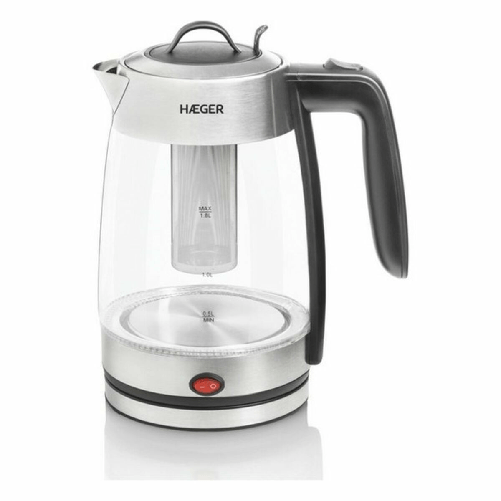 Haeger Bollitore Elettrico con Teiera Haeger EK-22F.020A Bianco Acciaio inossidabile 2200 W