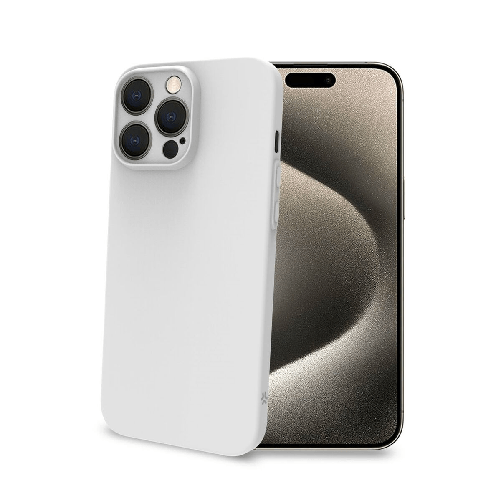 Celly Custodia per Cellulare Celly iPhone 16 Pro Max Bianco