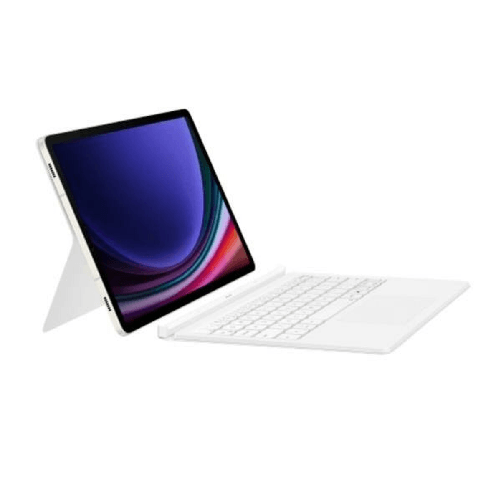 Samsung Custodia per Tablet e Tastiera Samsung EF-DX725BWEGES Bianco Qwerty in Spagnolo