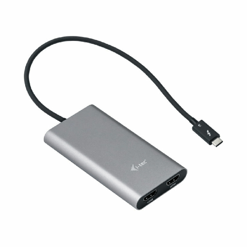I-Tec Adattatore HDMI i-Tec TB3DUAL4KHDMI Thunderbolt 3