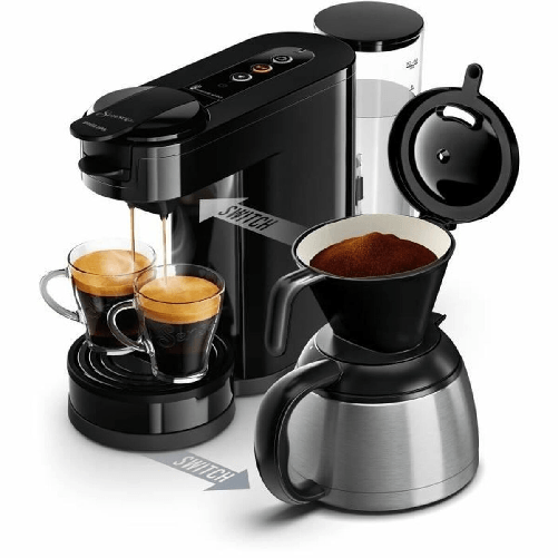 Philips Senseo HD6592/65 macchina per caffè Automatica/Manuale Macchina da caffè combi 1 L Philips Caffettiera con Capsule Philips SENSEO SWITCH HD659