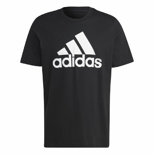Adidas Maglia a Maniche Corte Uomo Adidas Essentials Nero