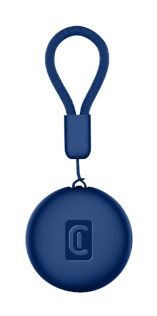 Cellularline tracy tag cercatore bluetooth blu per ios compatibile apple find my ip67