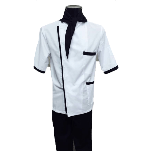 Completo cuoco divisa cucina chef sushi giapponese sushiman orientale ristorante XXL Completo cuoco divisa cucina chef sushi giapponese sushiman orien