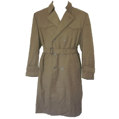 Cappotto impermeabile trench esercito italiano militare militaria invernale uomo 56