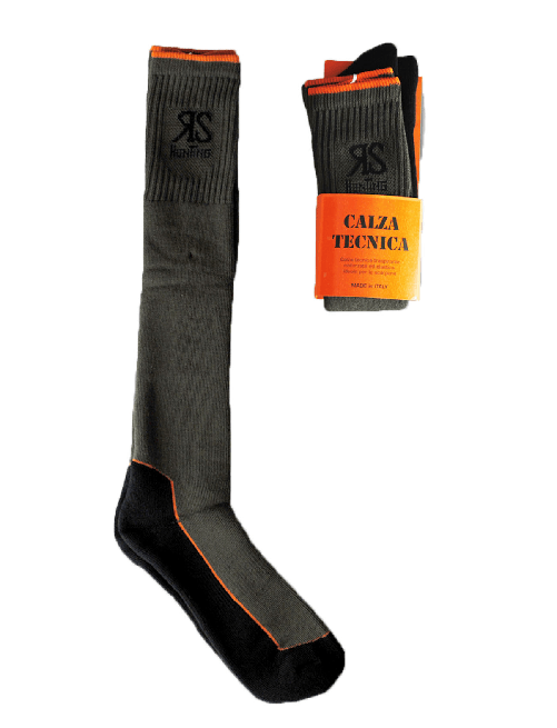 Calzettoni tecnici calzini montagna neve sport uomo caldi caccia 1 grande verde Calzettoni tecnici calzini montagna neve sport uomo caldi caccia 3 pic