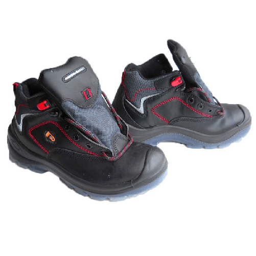 Fratelliditalia.org Scarpe scarponcini anfibi antinfortunistica alta prodotto sicurezza lavoro Taglia 45,Colore nero