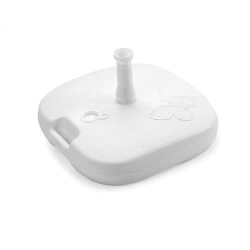 IPAE Progarden Base per Ombrellone IPAE Progarden 44 x 44 x 12 cm Bianco polipropilene