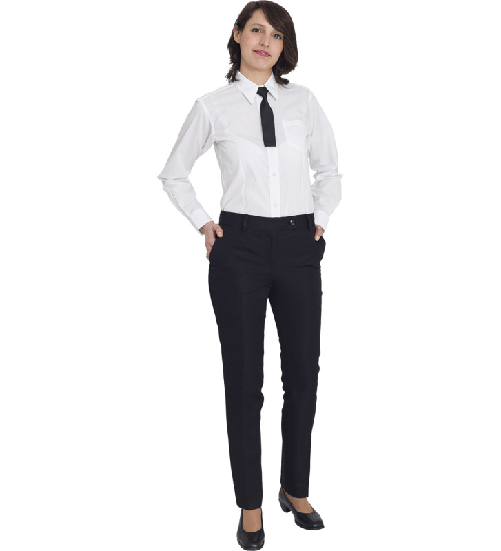 Colombo Mario, Camicia donna cameriere XXL, in poliestere e cotone