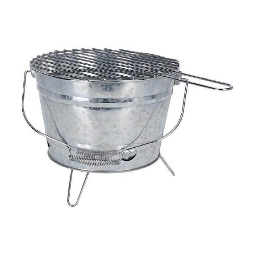 BigBuy BBQ Barbecue Portatile Zinco