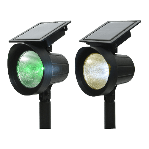Lumineo Set di picchetti solari da giardino Lumineo 25 lm 13 x 11 x 42,5 cm Solare Proiettore LED RGB
