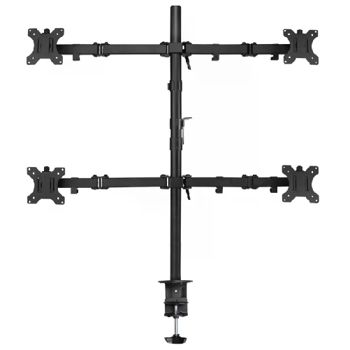 Ewent Supporto da scrivania con braccio articolato Ewent EW1514 per 4 monitor (10-32) - Girevole