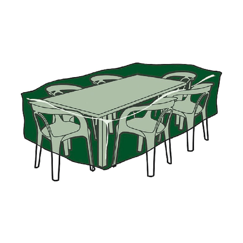 Altadex Custodia Protettrice Altadex Mobili da giardino Verde Poliestere Plastica 205 x 325 x 90 cm