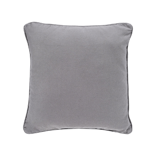 BigBuy Home Cuscino Grigio Cotone (45 x 45 cm)