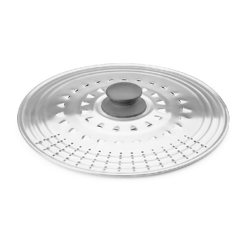 Coperchio per Padella Ibili 714219 Ø 18 cm Argentato Metallo Acciaio inossidabile