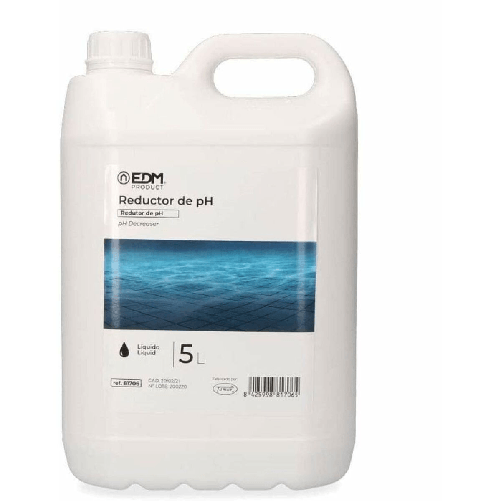 EDM Product Correttore del PH EDM 81706 5 L Liquido Riduttore