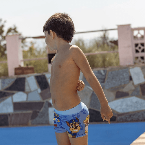 The Paw Patrol Costume da Bagno Boxer per Bambini The Paw Patrol Azzurro