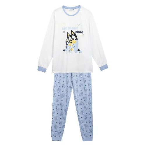 Bluey Pigiama Bluey Azzurro (Adulti)