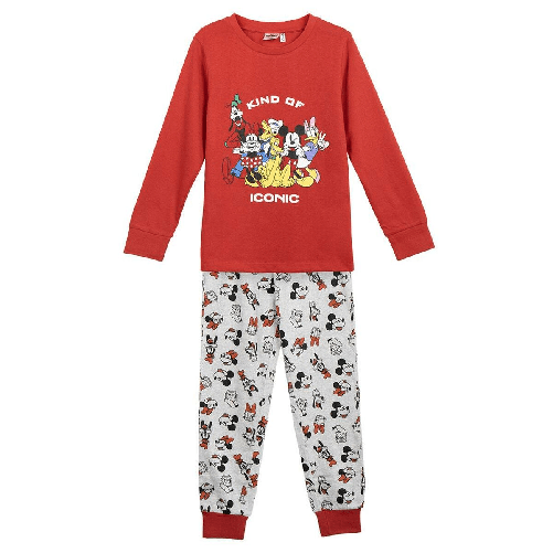 Mickey Mouse Pigiama Per bambini Mickey Mouse Rosso