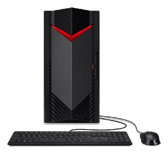 Acer NITRO 50 Intel Core i5 16 GB DDR5-SDRAM 512 GB SSD NVIDIA GeForce RTX 3050 Windows 11 Home PC Nero