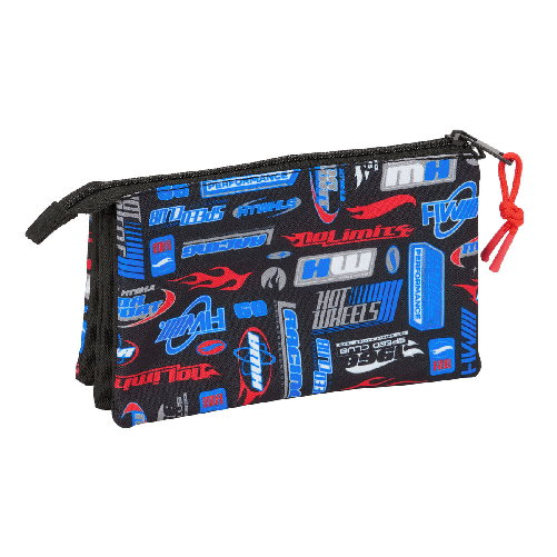 Necessaire Hot Wheels Multicolore 22 x 12 x 3 cm