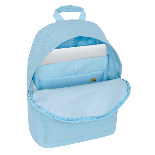 Kappa Zaino Scuola Kappa kappa basics Celeste 31 x 41 x 16 cm
